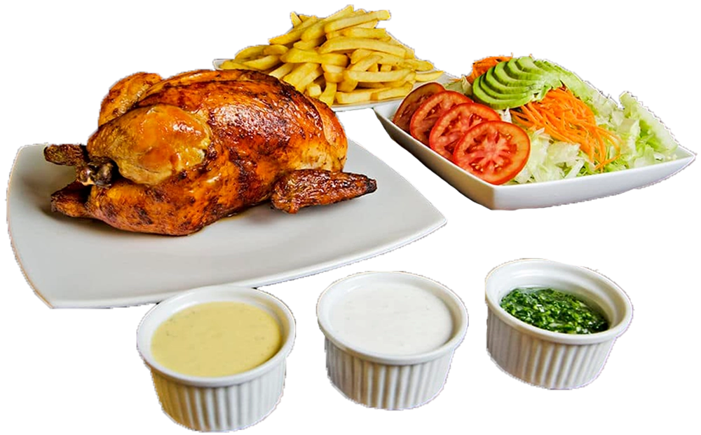 Pollo a la brasa entero